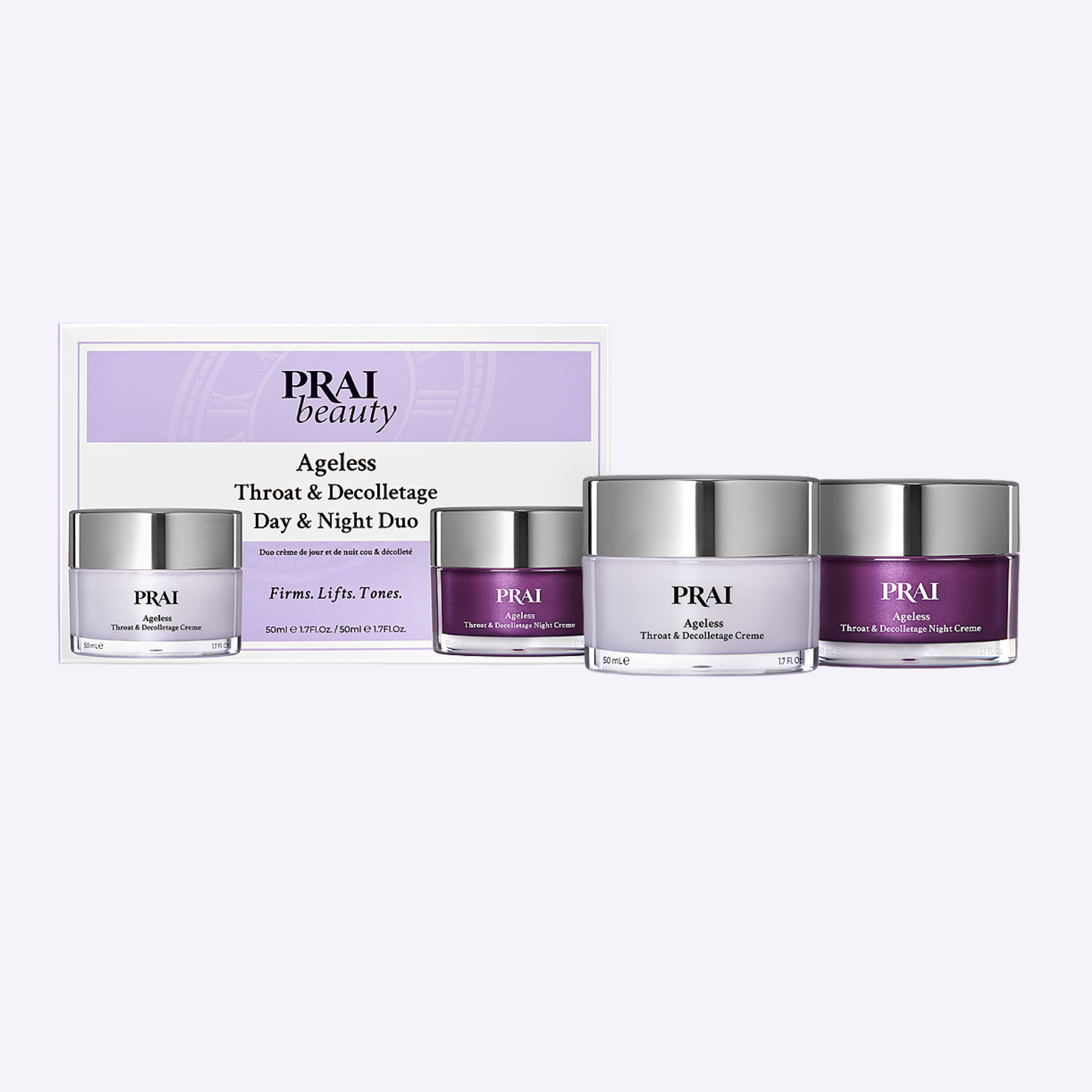 Ageless Throat & Decolletage Day & Night Set